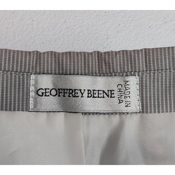 Geoffrey Beene Men's Gray Pinstripe Suit Jacket Size 54R - Picture 3 of 5